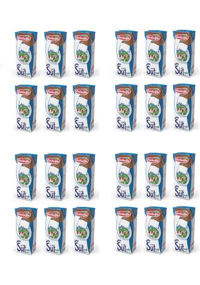 Yörükoğlu Yağlı Süt 180 Ml X 24 Adet