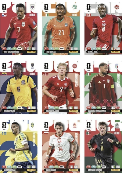 Dünya Kupası Fıfa 2026 Panini Adrenalyn Xl Koleksiyon Kartı Booster 1 Paket 8 Kart
