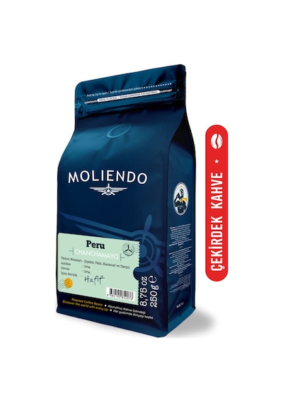 Moliendo Peru Chanchamayo Yöresel Çekirdek Kahve 250 G