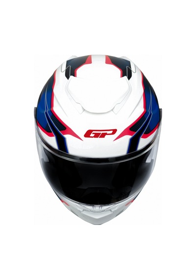 Gp Kompozit Mks007-ewbr Güneş Vizörlü Şeffaf Çene Açılır Motosiklet Kaskı Çok Renkli