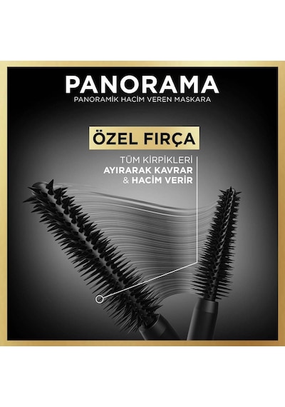 L'oreal Paris Panorama Hacim Veren Maskara - Siyah Diğer