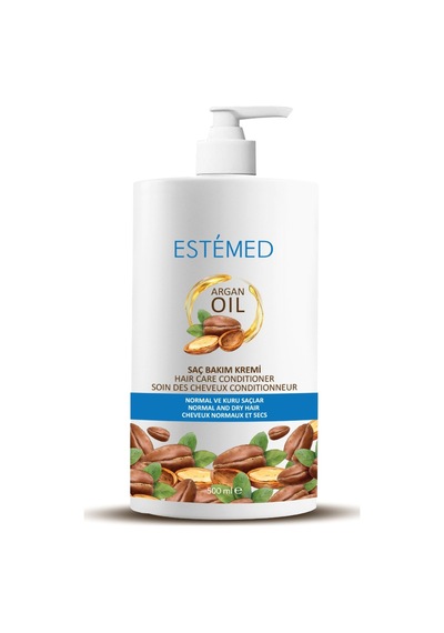 Estemed Argan Yağı Saç Bakım Kremi & Argan Oıl Haır Care Condıtıoner 500 ML