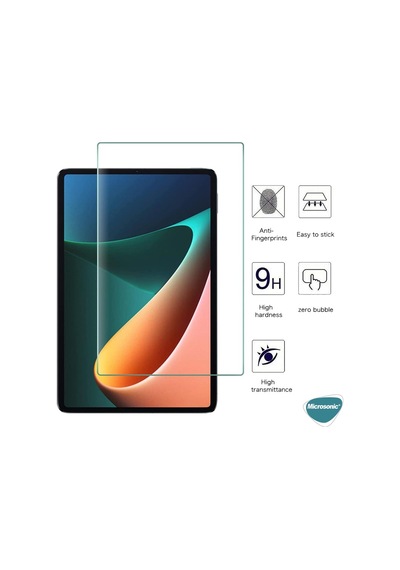 Microsonic Xiaomi Uyumlu Mi Pad 5 Tempered Glass Cam Ekran Koruyucu