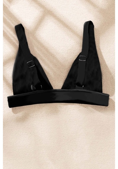 Angelsin Bikini Üstü Siyah