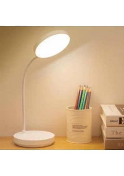 Wellhise Wd-6075 Dimmerli Led Ayarlanabilir Kablosuz Type-c Şarjlı Masa Lambası Beyaz