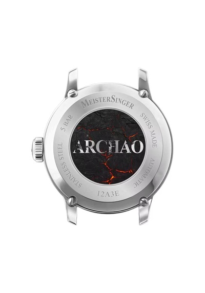 Meistersinger Archao Dlc Red 43 Mm Otomatik Saat Ar911 Kırmızı