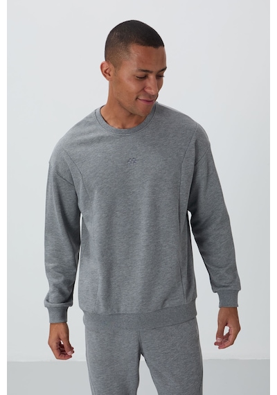 Tommy Life Gri Melanj Kompakt Pamuklu Kalın Pürüzsüz Dokulu O Yaka Comfort Fit Erkek Eşofman Takım -85263 GRİ MELANJ Tommy Life Gri Melanj Kompakt Pamuklu Kalın Pürüzsüz Dokulu O Yaka Comfort Fit Erkek Eşofman Takım -85263 GRİ MELANJ