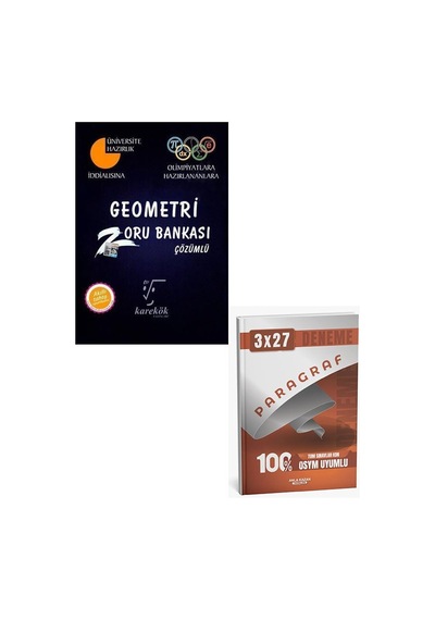 2027 Karekök 2027 Geometri Zoru Bankası Çözümlü+anla Kazan Paragraf Deneme