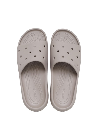 Crocs Unisex Classic Slide V2 Terlik - Kahverengi Taupe