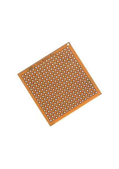 5x5 Delikli Bakır Plaket 50x50mm