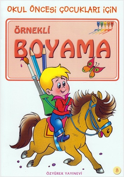 Örnekli Boyama 8- Özyürek Yayınevi