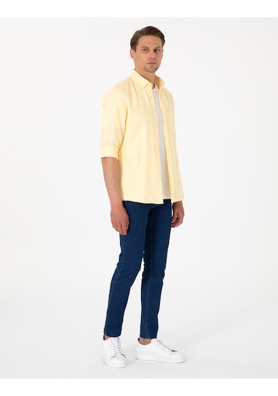 Pierre Cardin Erkek Sarı Gömlek Desenli 50306996-vr044 Sarı Pierre Cardin Erkek Sarı Gömlek Desenli 50306996-vr044 Sarı