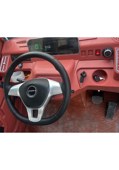 Arora E- 3 Tekerli Kapalı Kabinli Kasalı Elektrikli Motosiklet Mavi