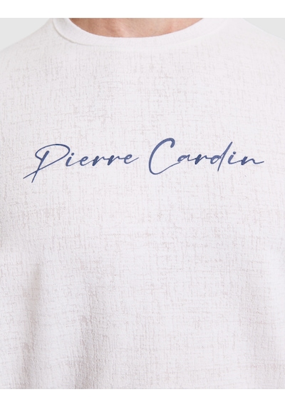 Pierre Cardin Erkek Ekru Tişört 50327858-vr019