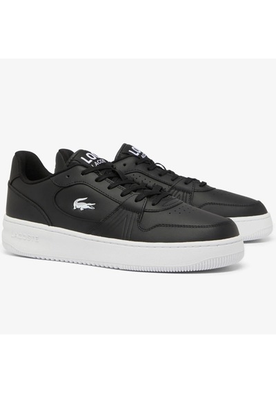 Lacoste L001 Set Hakiki Deri Erkek Siyah Sneaker