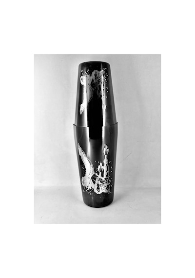 Black Gangster Tattoo Boston Shaker