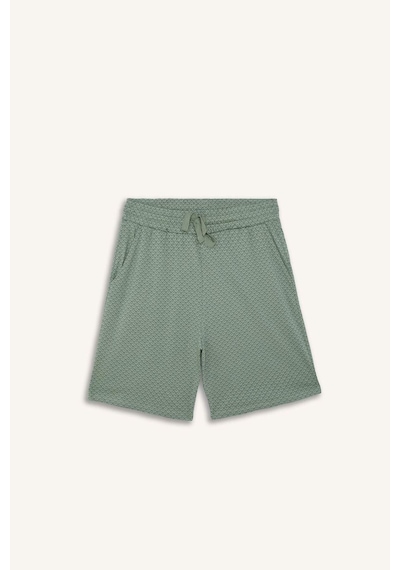 Defacto New Regular Fıt Kısa Kollu 2li Modal Ecru Şortlu Pijama Takımı I0887ax26hser105 Ekru-er105
