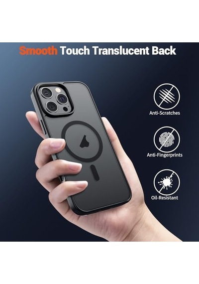 Pro Max Kılıf Magsafe İle Uyumlu Askeri Sınıf Düşme Koruması Ince Manyetik Darbeye Dayanıklı Telefon Kılıfı Diğer