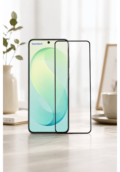 Samsung Galaxy S26 Fe Uyumlu Anti Statik Ekran Koruyucu Toz Tutmayan Kırılmaz Cam