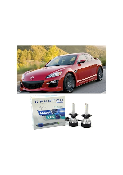 Mazda Rx8 Uzun Far Ampulü H11 Access Yeni Seri Beyaz 2003-2011