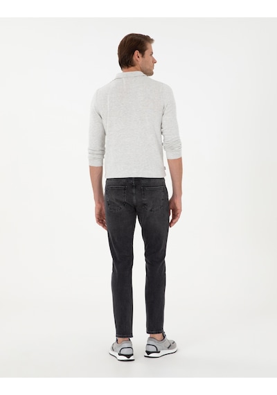 Pierre Cardin Erkek Siyah Jean Pantolon 50295867-vr046 Siyah