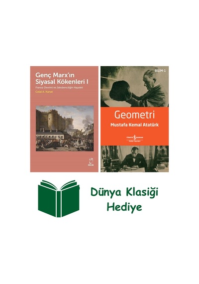 Genç Marx'ın Siyasal Kökenleri 1 + Geometri + Dünya Klasiği Hediye