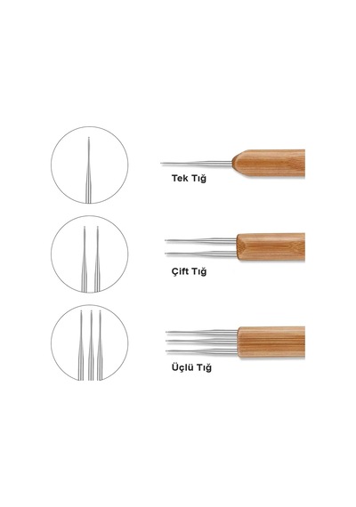 Rasta Tığ Seti - 0.5 Mm