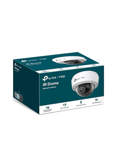 Tp-link Vıgı C240ı 4mm 4mp Ir Dome Ip Kamera 1/3",30fps,fhd,h265+,poe