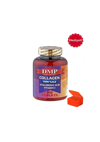 Dmp Collagen Tip 1-2-3 Hyaluronic Acid Vitamin C 100 Tablet