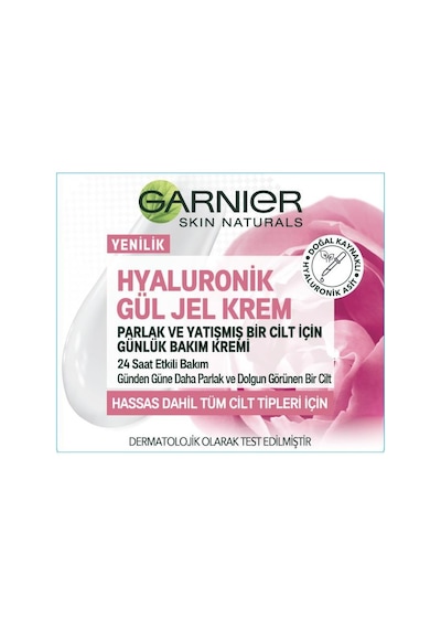 Garnier Hyaluronik Gül Jel Krem 65 ML