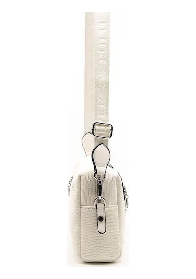 Silver Polo Sp1038 Kadın Çapraz Çanta Petek Beyaz-beyaz