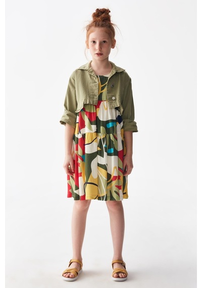 Nk Kids Kız Ceket 24ynk36704 Yeşil
