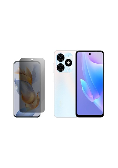Tecno Spark Go 2024 İle Uyumlu Mat Hayalet Privacy 9h Kırılmaz Nano Ekran Koruyucu