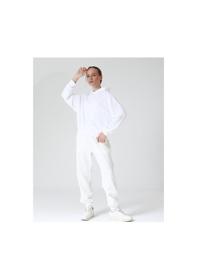 Ayessa Kadın Sweatshirt 1629144 Beyaz