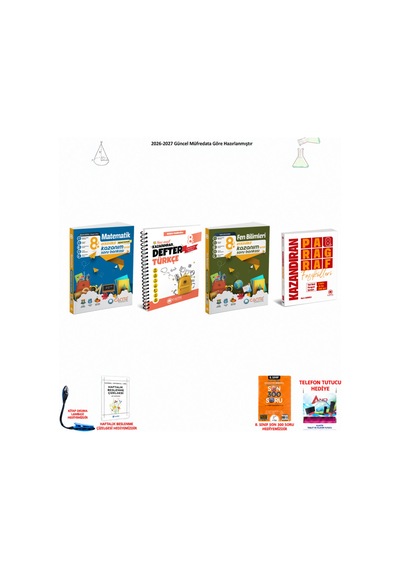 Çanta 8. Sınıf Lgs Tüm Dersler 103 4 Kitap Seti