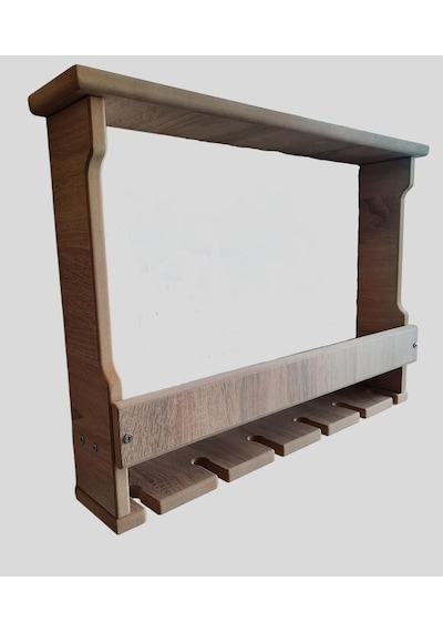 Ayrex Rustik Ahşap Şaraplık İcki Bar Standı Mutfak Stand
