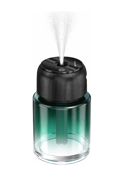 Polham Şarjlı Araç İçi Ortam Koku Difüzörü Zaman Ayarlı Sessiz Çalışma 160ml Kapasiteli 300mah Şarjlı