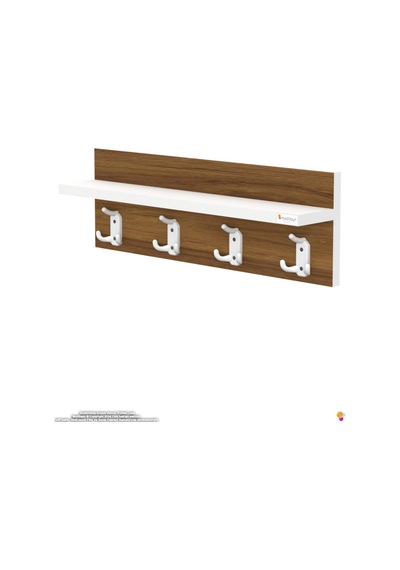 Kedi 12 Kancalı Hol Askısı 3'lü Set 56,4x19 Cm - Şık Tasarım, Çok Amaçlı Düzenleyici Ve Yer Tasarrufu 60 Cm