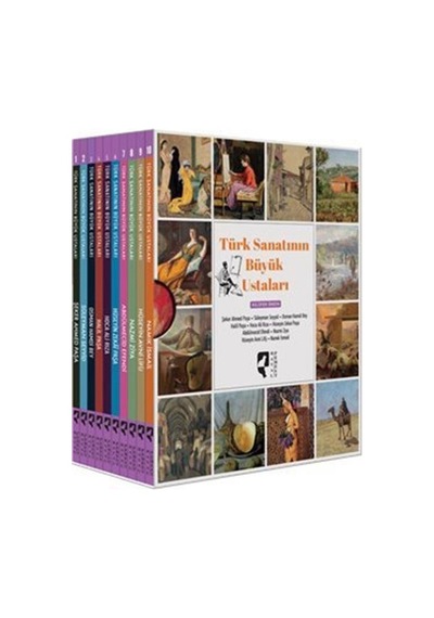 Türk Sanatının Büyük Ustaları Seti - 10 Kitap Takım - Kutulu - Nilüfer Öndın - Hayalperest Yayınevi