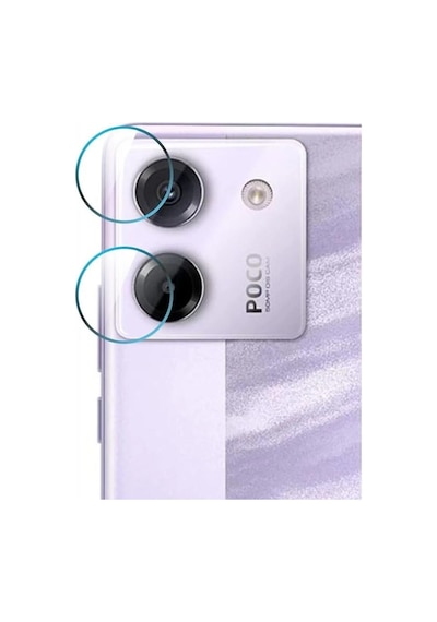 Poco M7 Pro Esnek Nano Kamera Lens Koruyucu 1 Set