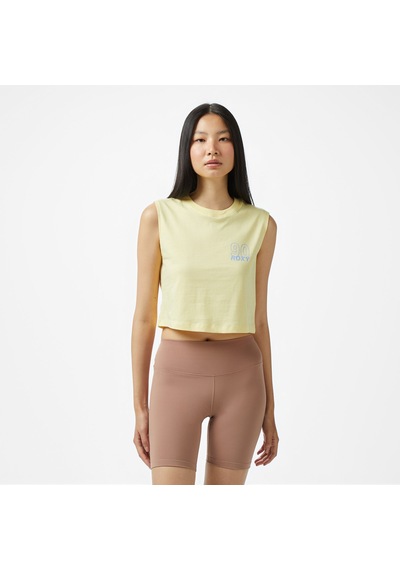 Roxy Essential Energy Boxy Kadın Sarı T-shirt Erjkt04274 Sarı