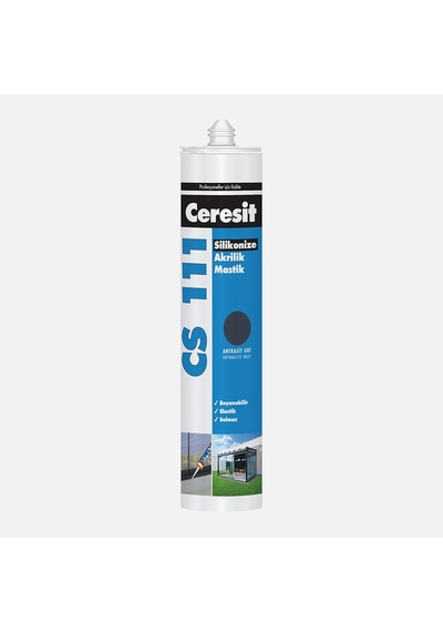 Ceresit Cs 111 Akrilik Mastik Antrasit 240 Ml