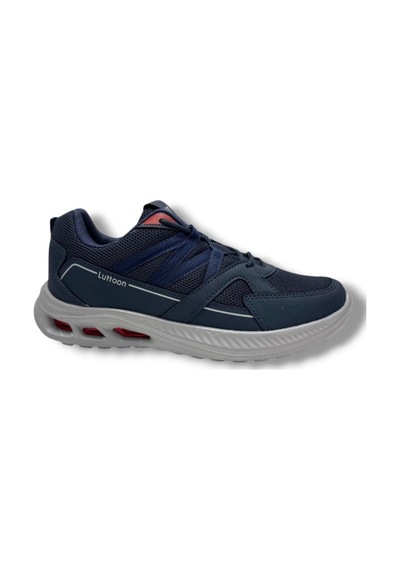 Luttoon 4157-26 Anorak Anatomik Erkek Sneaker Lacivert Buz Kırmızı