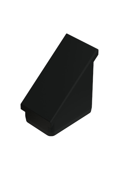 Cateksss 40x60 Mm 50 Dereceli İç Profil Tapası Siyah - 40 Lı Paket