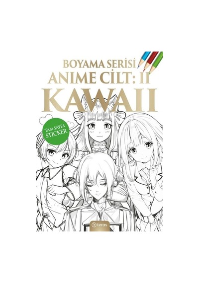 Anime Boyama Cilt Iı Kawaii