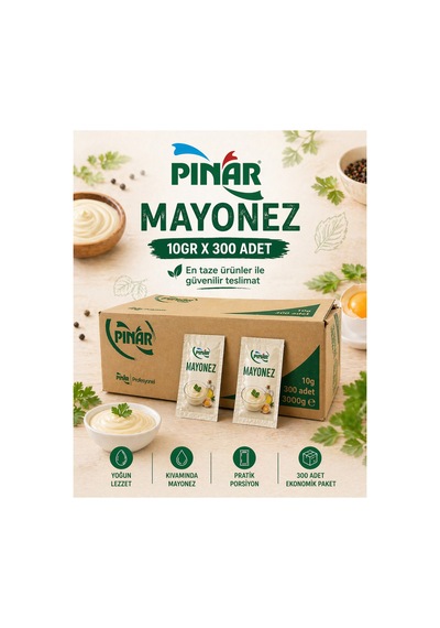 Poşet Mayonez 10gr X 300 Adet