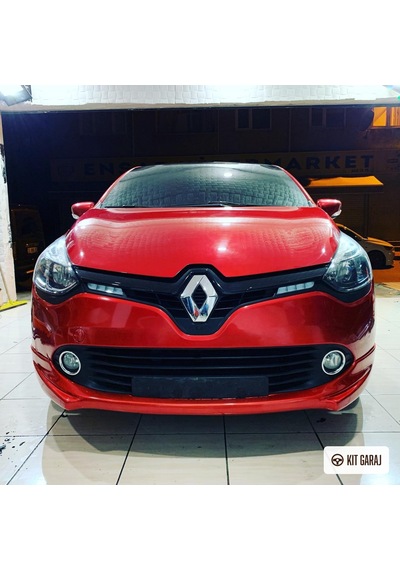 Kit Garaj Renault Clio Makyajsız Ön Ek Plastik Boyasız