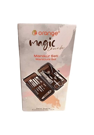 Orange Quality Professional Nail Care Manicure Set