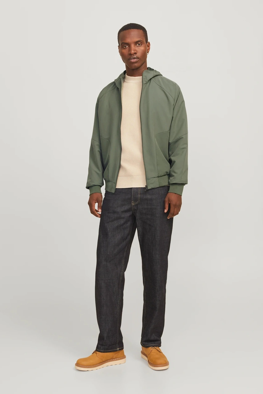 Jack & Jones Erkek Mont 12270682 Yeşil Yeşil