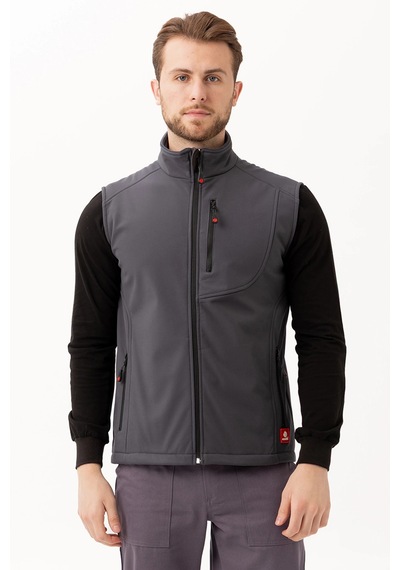 Armadillo Salina Outdoor Erkek Yelek Günlük Giyim İçin Konforlu Ve Cepli Tasarım Füme